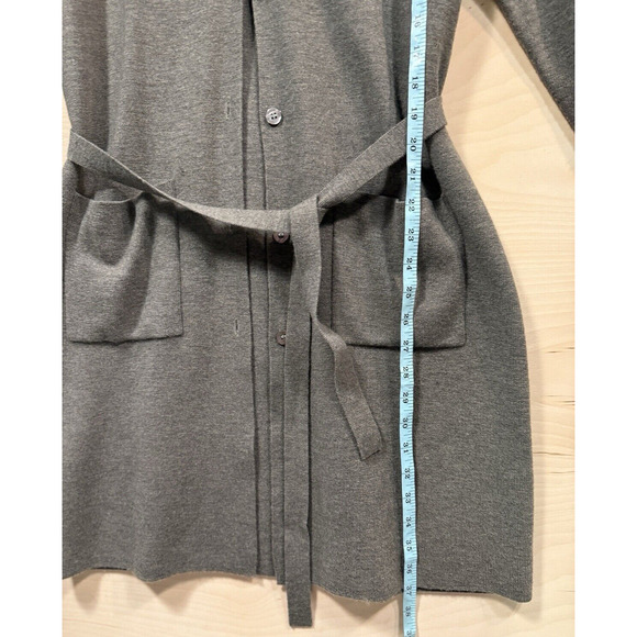 Vintage S 100% Italian Merino Wool Belted Cardigan Sweater, Sarah Spencer Womens - Picture 5 of 8